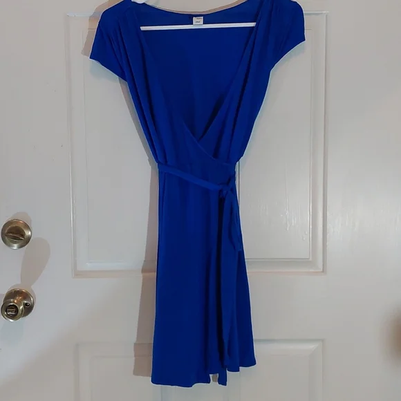 old navy blue wrap dress Old Navy | Dresses | Old Navy Royal Blue Wrap Dress
